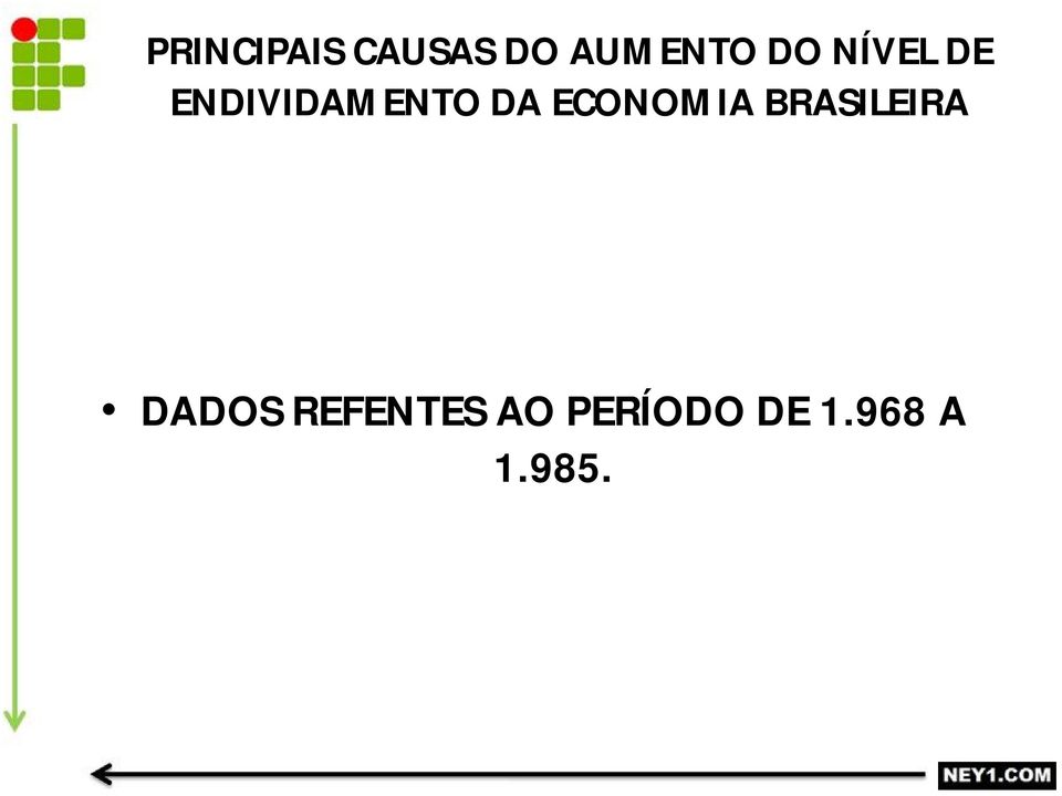 ECONOMIA BRASILEIRA DADOS