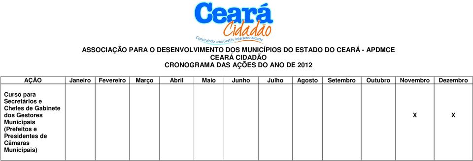 Curso para Secretários e Chefes de Gabinete dos