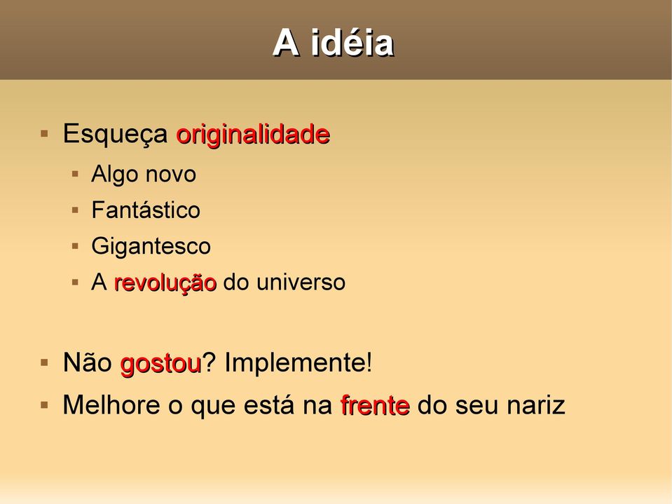 revolução do universo Não gostou?