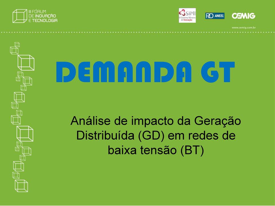 Distribuída (GD) em