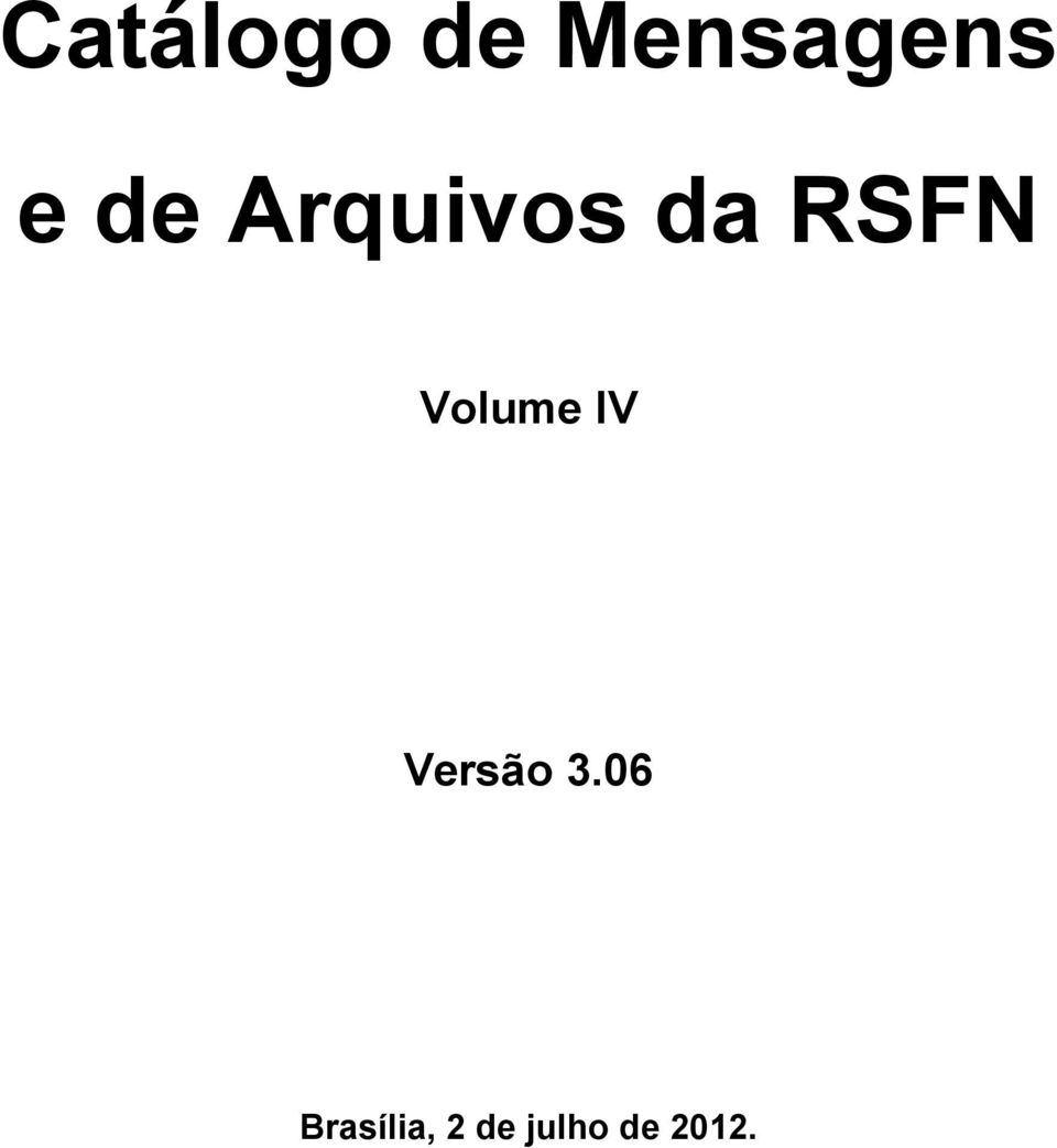 Volume IV Versão 3.