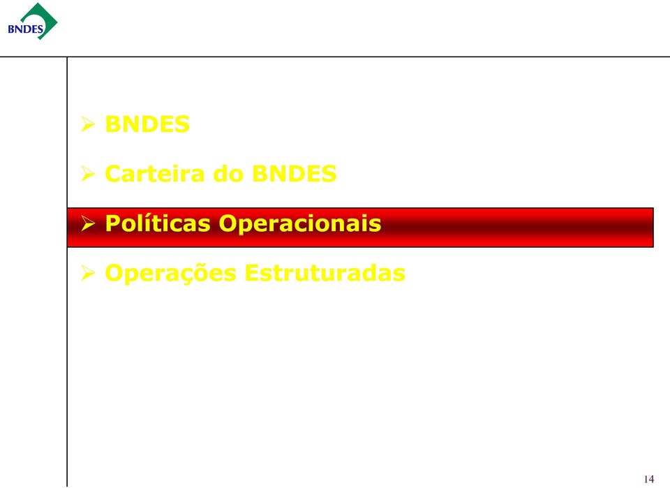 Operações Estruturadas