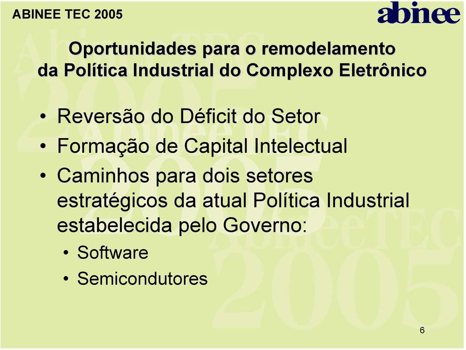 Capital Intelectual Caminhos para dois setores estratégicos da