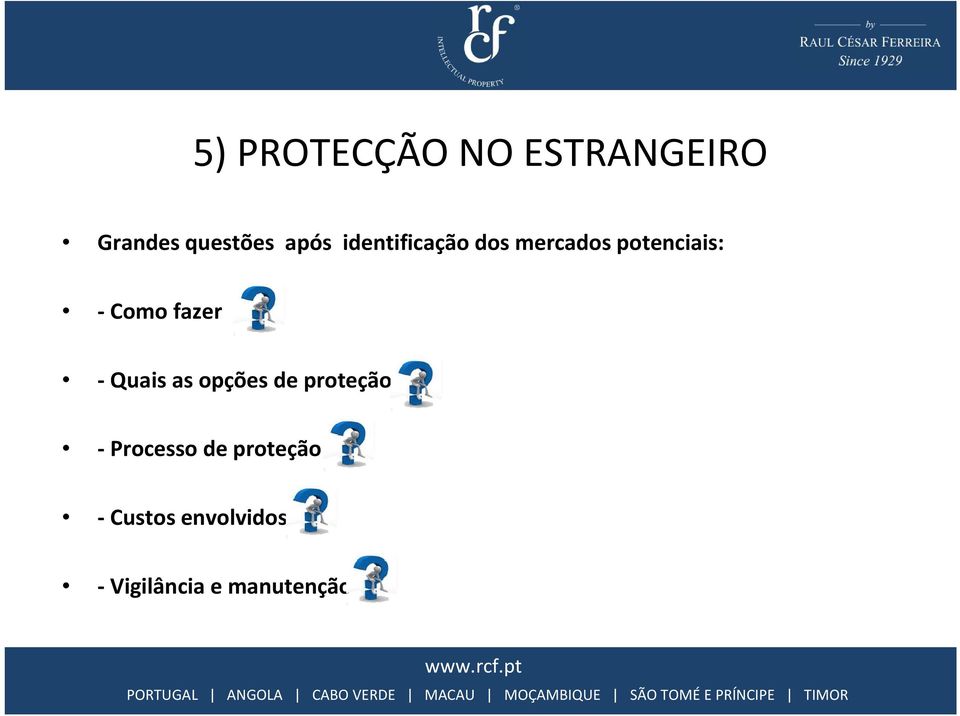 fazer -Quais as opções de proteção - Processo de