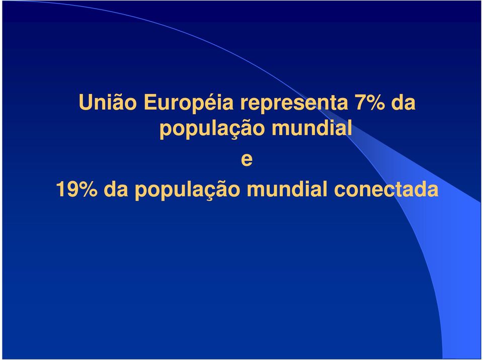 população mundial e