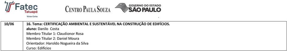 CONSTRUÇÃO DE EDIFÍCIOS.