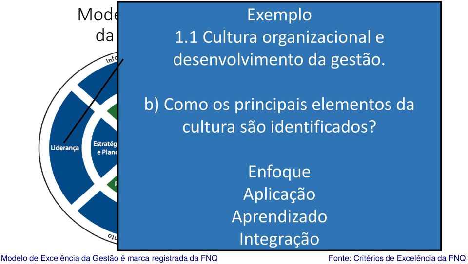 b) Como os principais elementos da cultura são identificados?