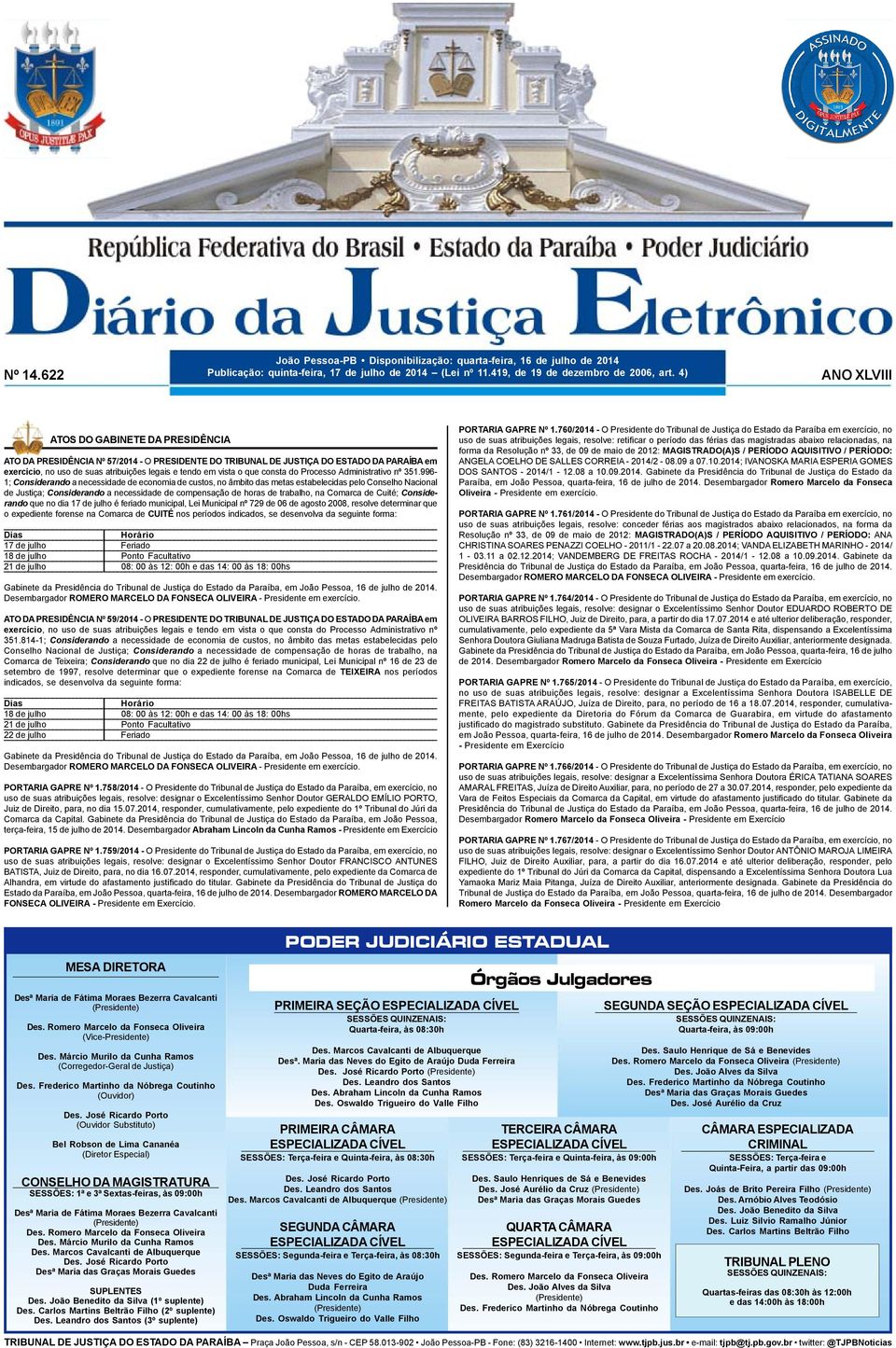 consta do Processo Administrativo nº 351.