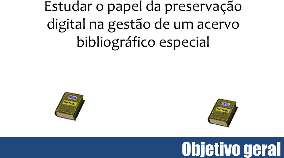 gestão de um acervo