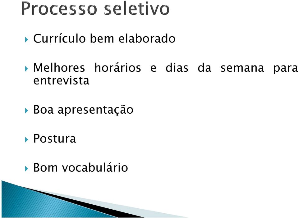 semana para entrevista Boa