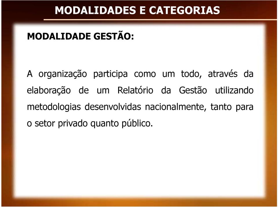 elaboração de um elatório da Gestão utilizando