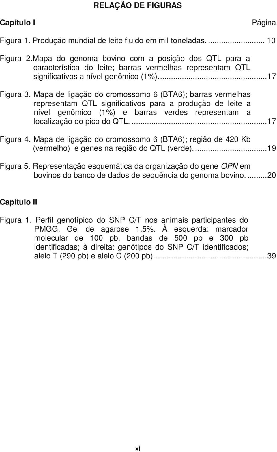 Mapa de ligação do cromossomo 6 (BTA6); barras vermelhas representam QTL significativos para a produção de leite a nível genômico (1%) e barras verdes representam a localização do pico do QTL.