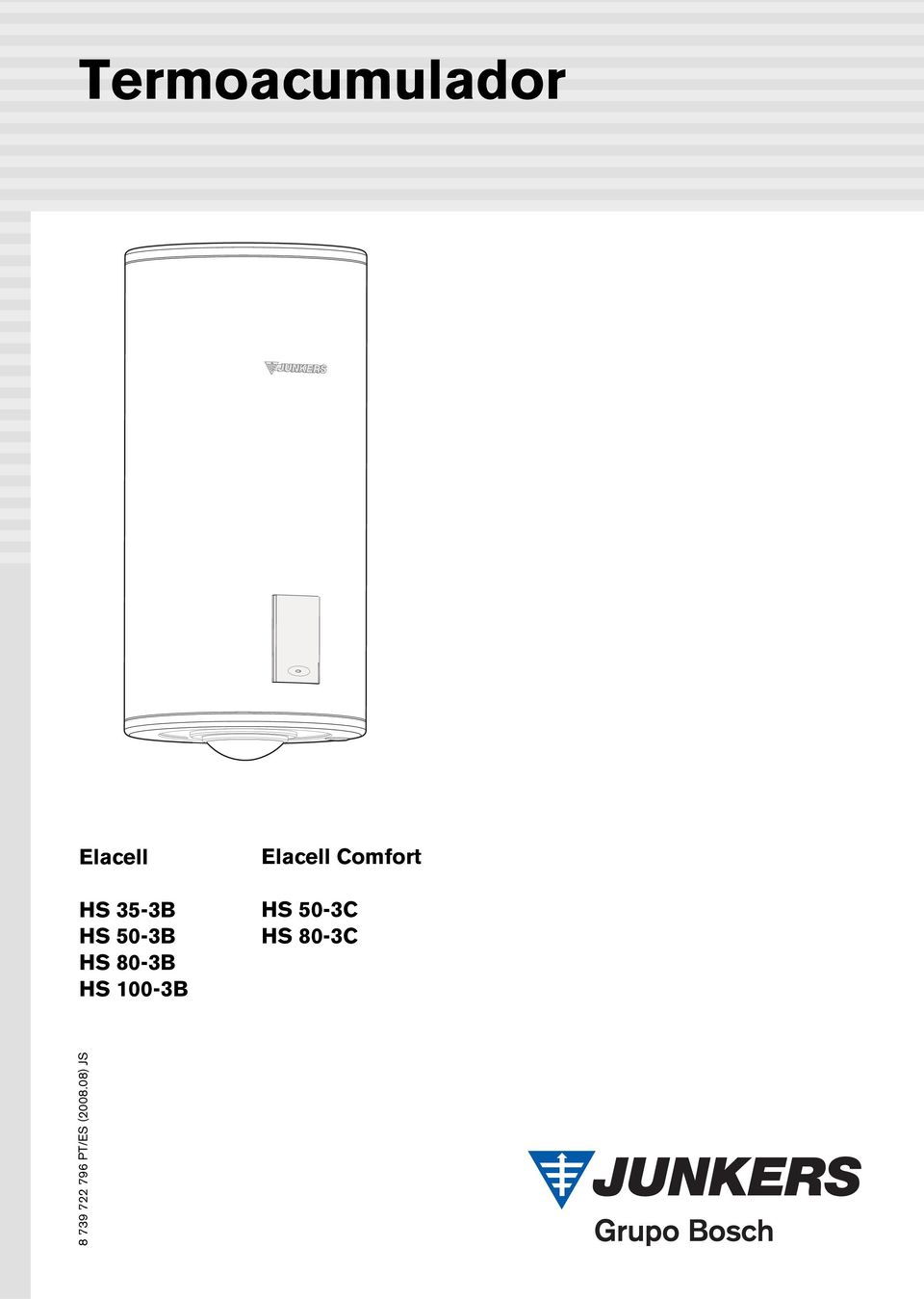 Elacell Excellence HS 50-3T HS 80-3T HS 100-3T 8