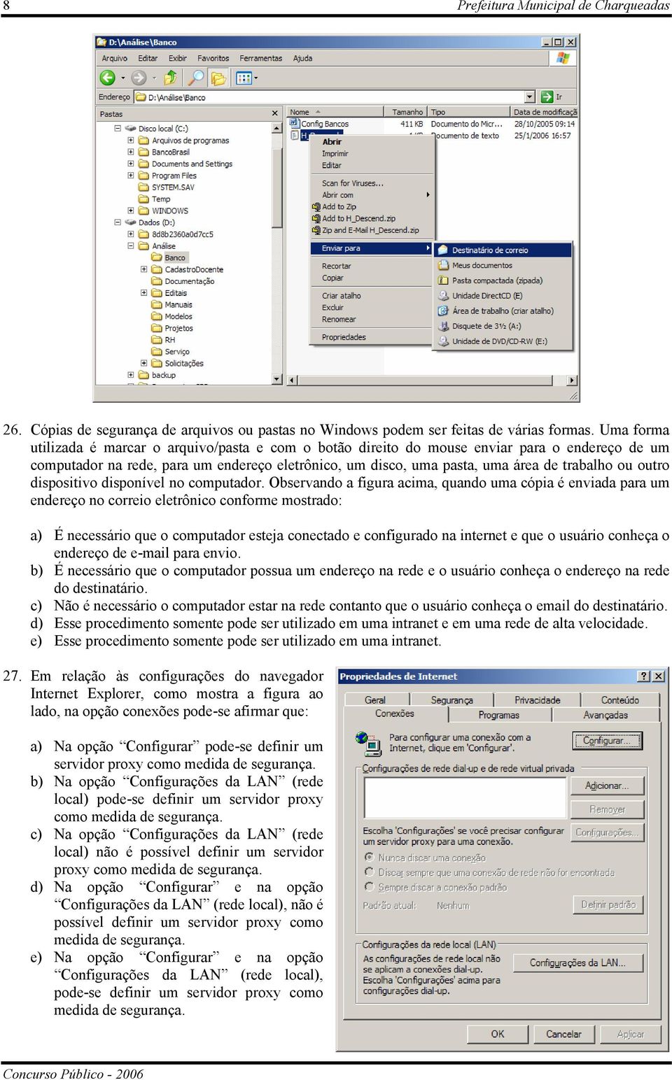 outro dispositivo disponível no computador.