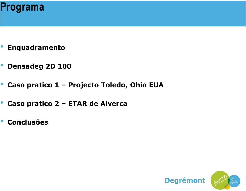 Toledo, Ohio EUA Caso pratico 2