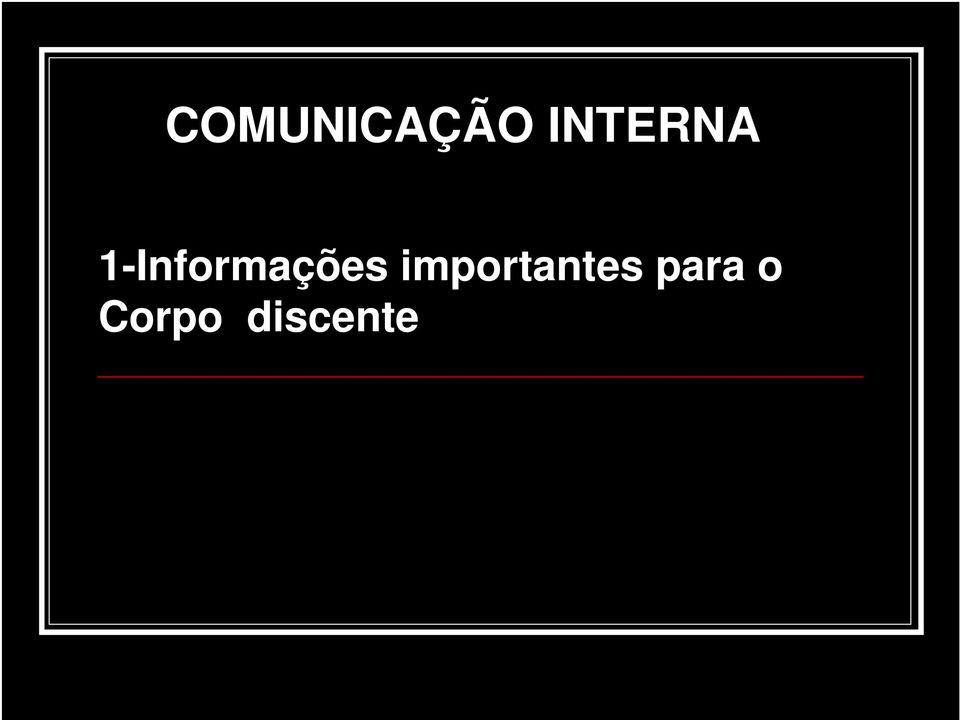 1-Informações