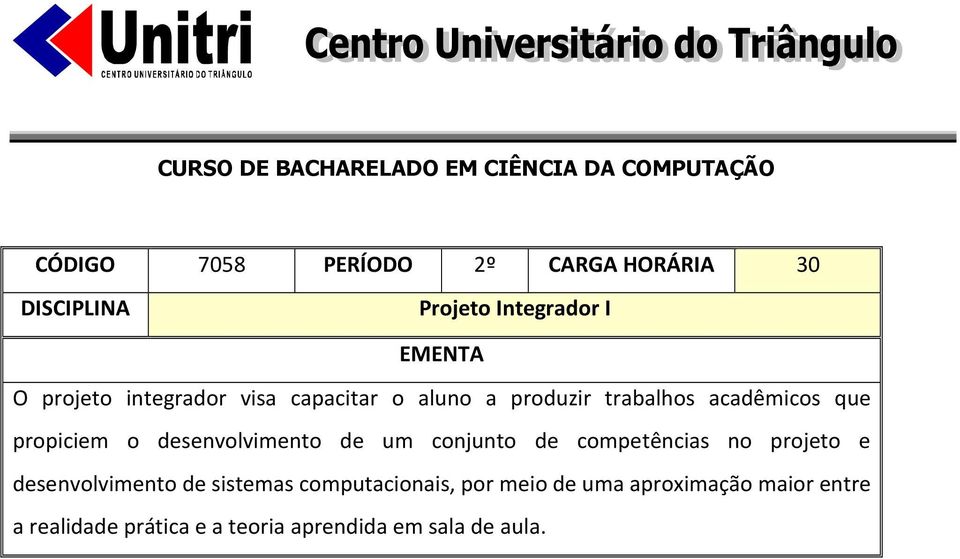 conjunto de competências no projeto e desenvolvimento de sistemas computacionais, por