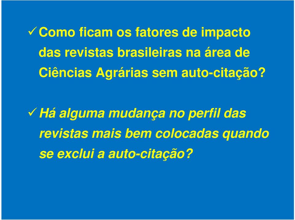 auto-citação?