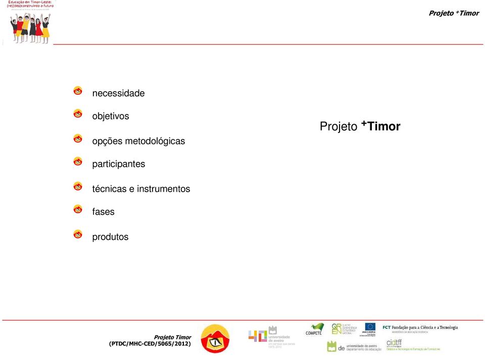 Projeto + Timor