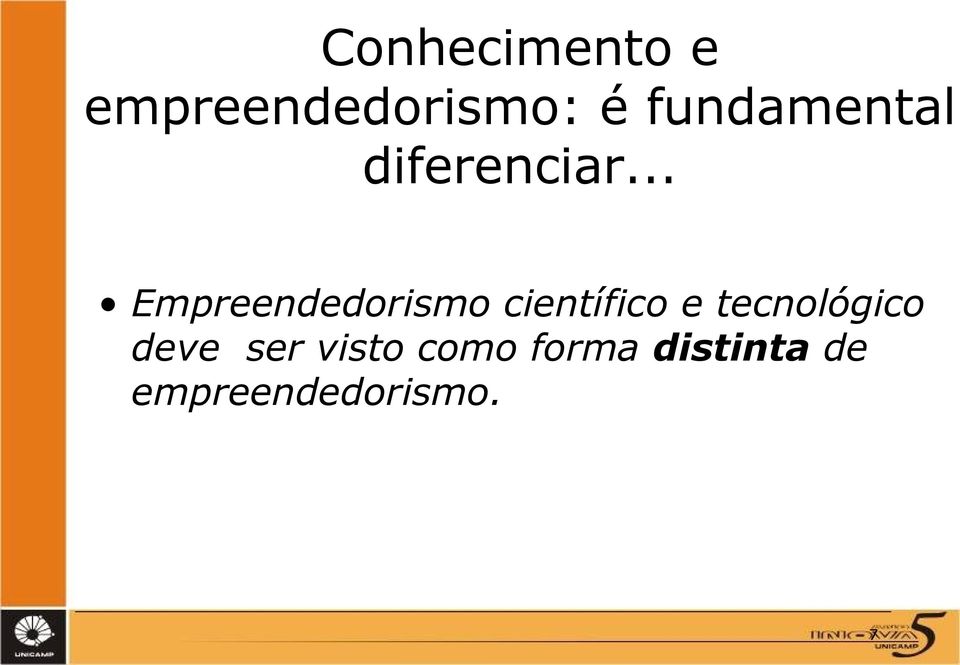 .. Empreendedorismo científico e