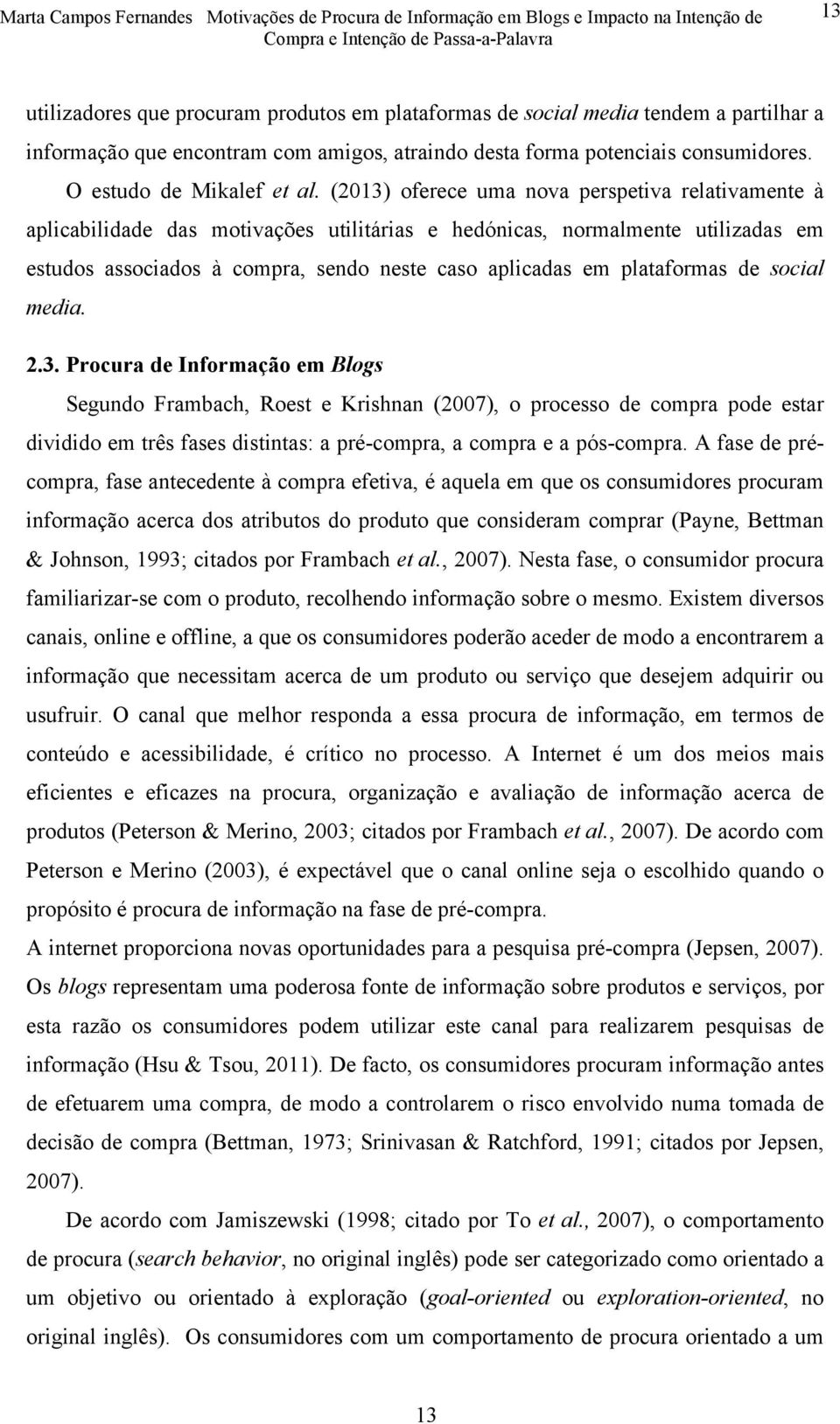 plataformas de social media. 2.3.