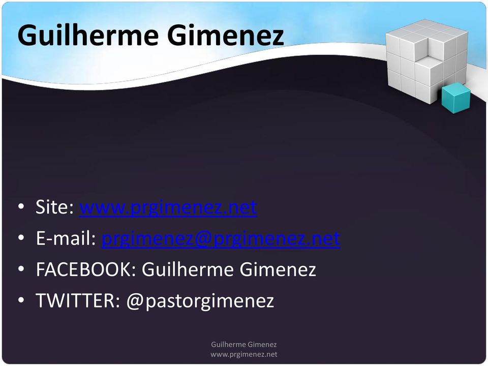 net FACEBOOK: Guilherme Gimenez TWITTER: