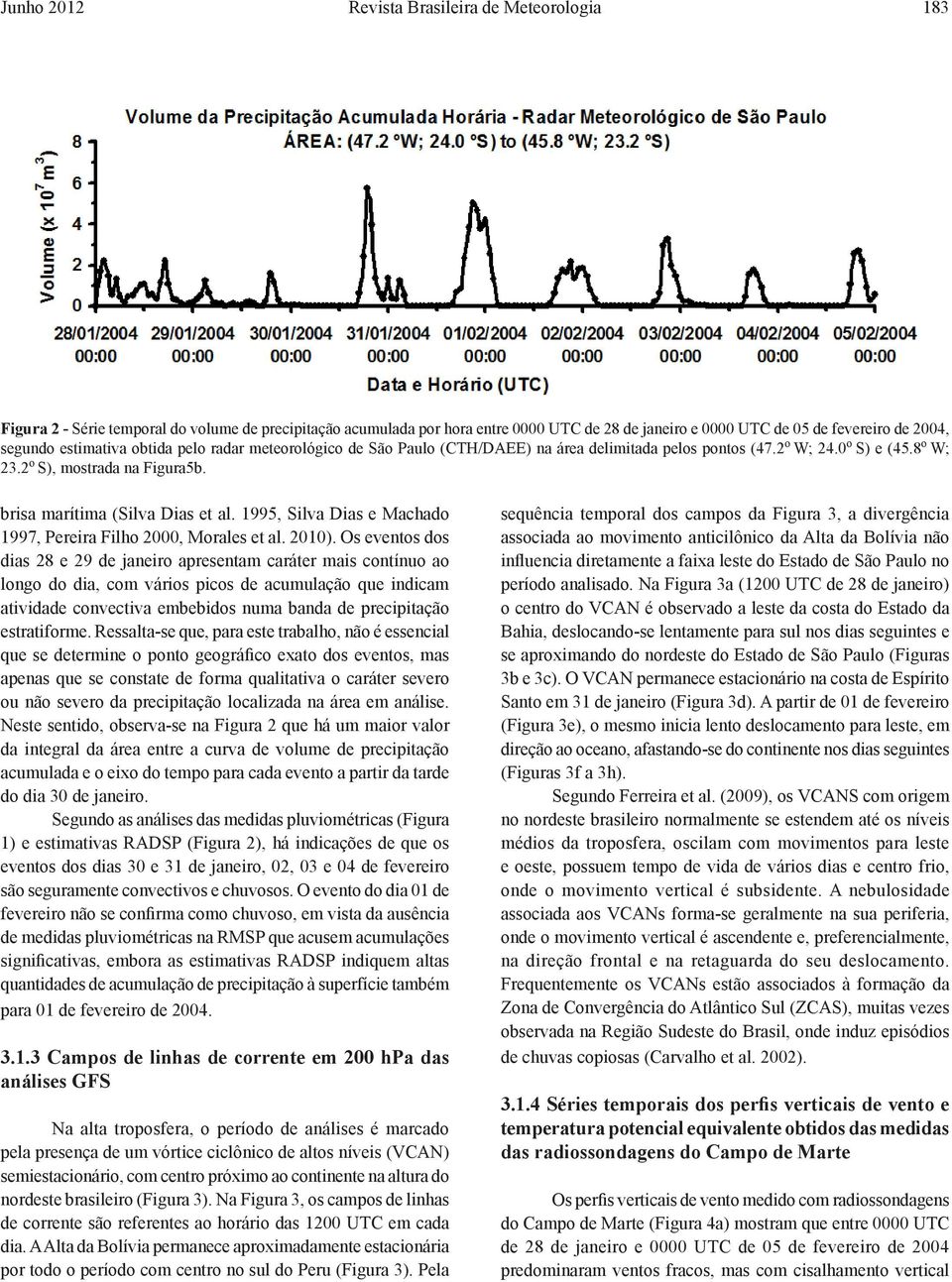 1995, Silva Dias e Machado 1997, Pereira Filho 2000, Morales et al. 2010).