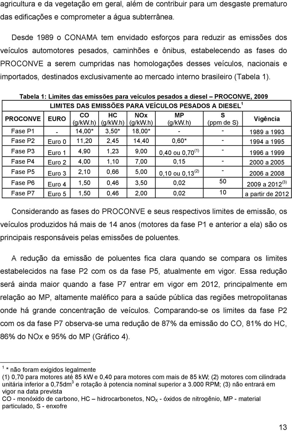 veículos, nacionais e importados, destinados exclusivamente ao mercado interno brasileiro (Tabela 1).