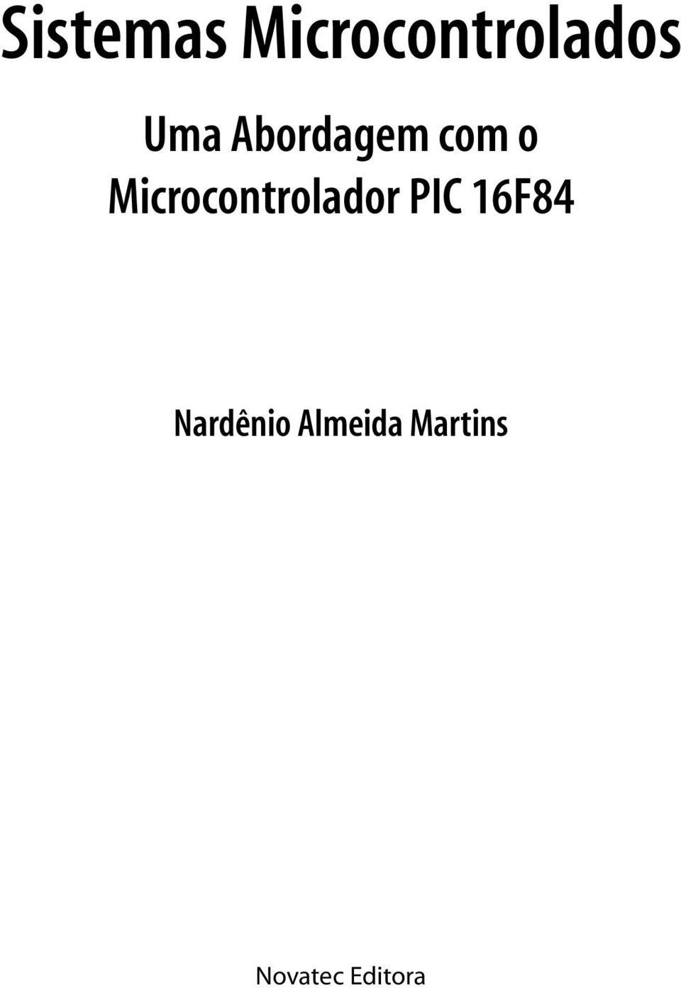 Microcontrolador PIC 16F84