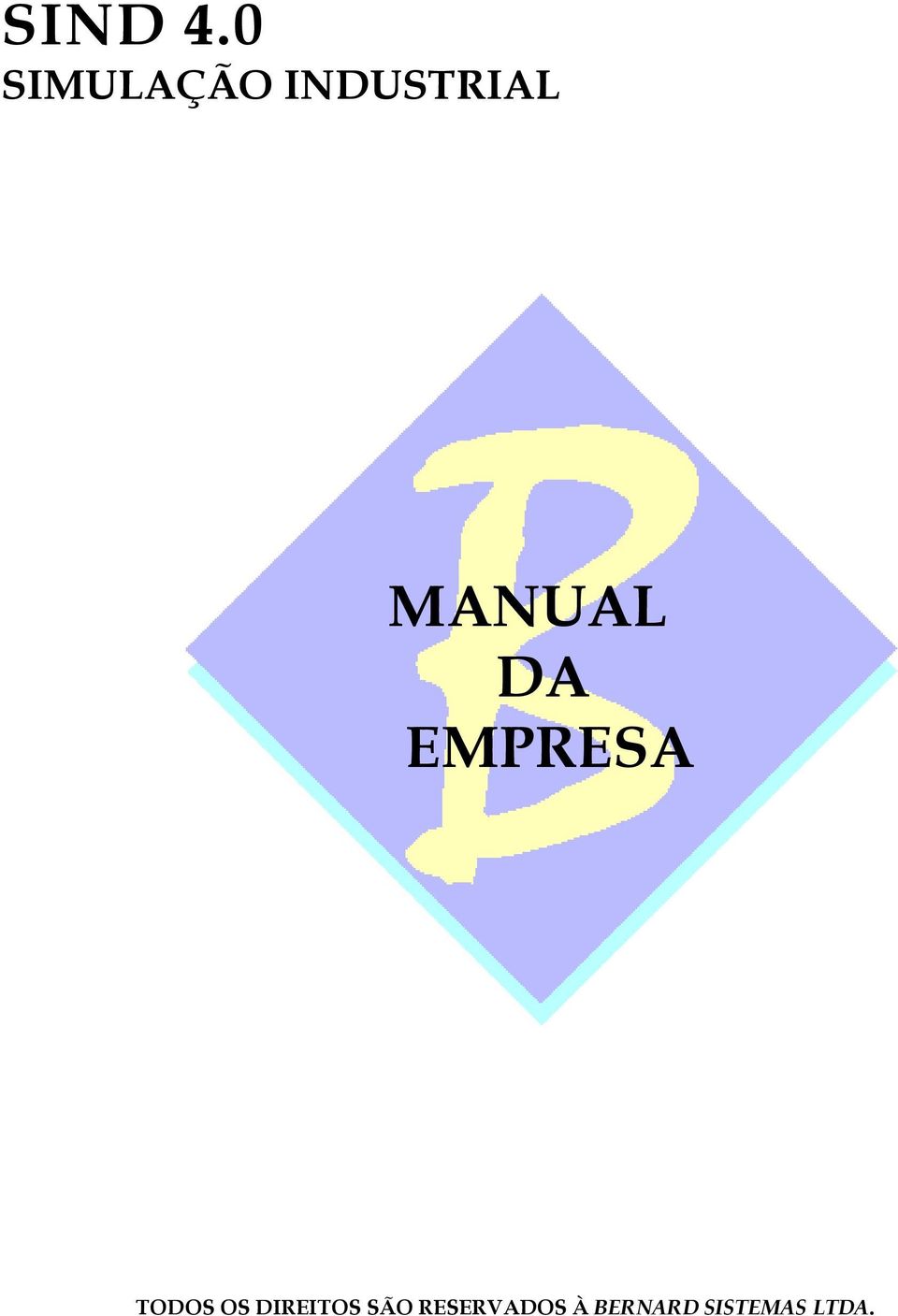 MANUAL DA EMPRESA TODOS OS