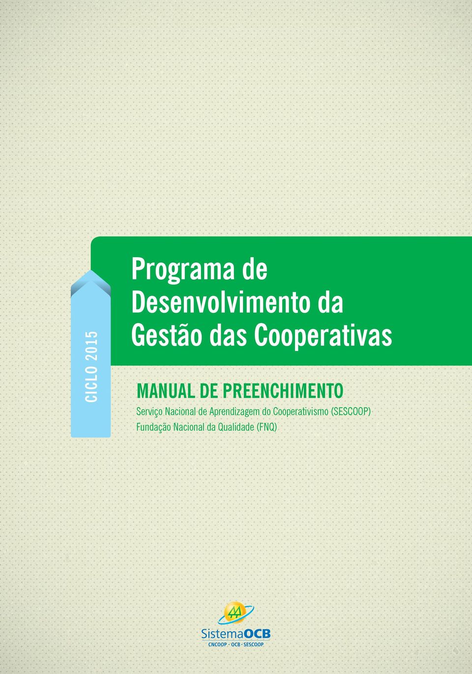 PREENCHIMENTO Serviço Nacional de Aprendizagem