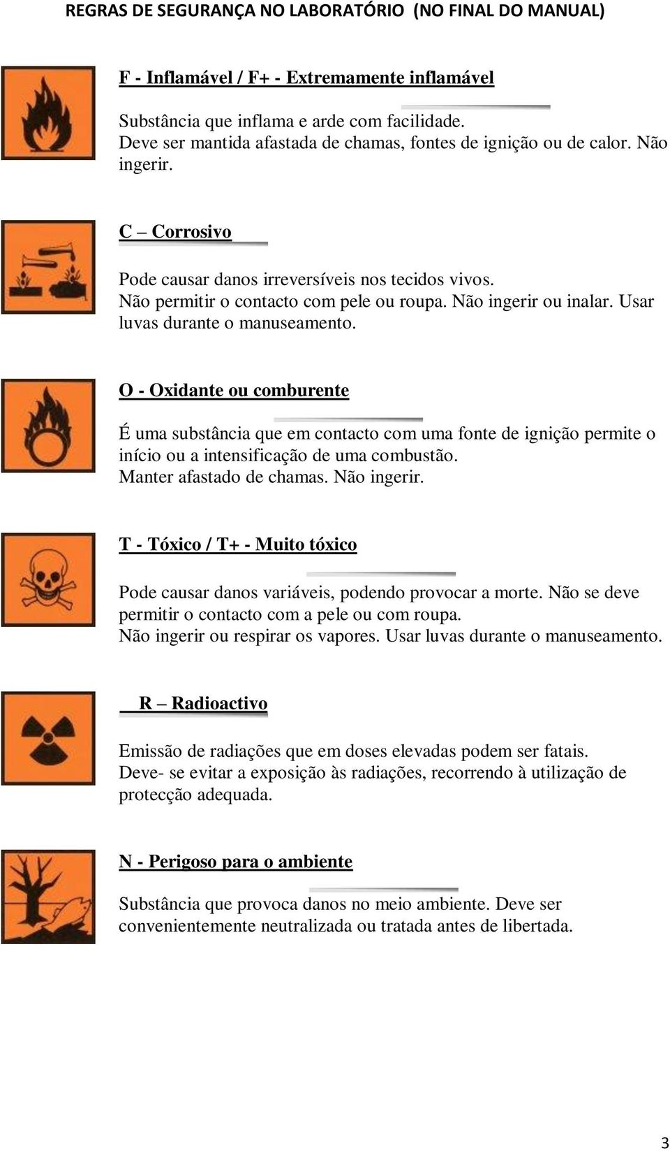 O - Oxidante ou comburente É uma substância que em contacto com uma fonte de ignição permite o início ou a intensificação de uma combustão. Manter afastado de chamas. Não ingerir.