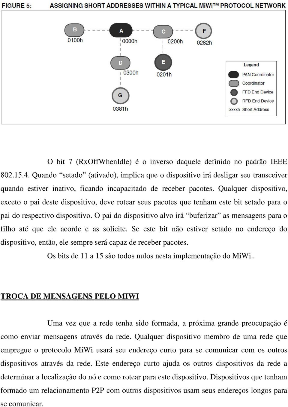 Qualquer dispositivo, exceto o pai deste dispositivo, deve rotear seus pacotes que tenham este bit setado para o pai do respectivo dispositivo.