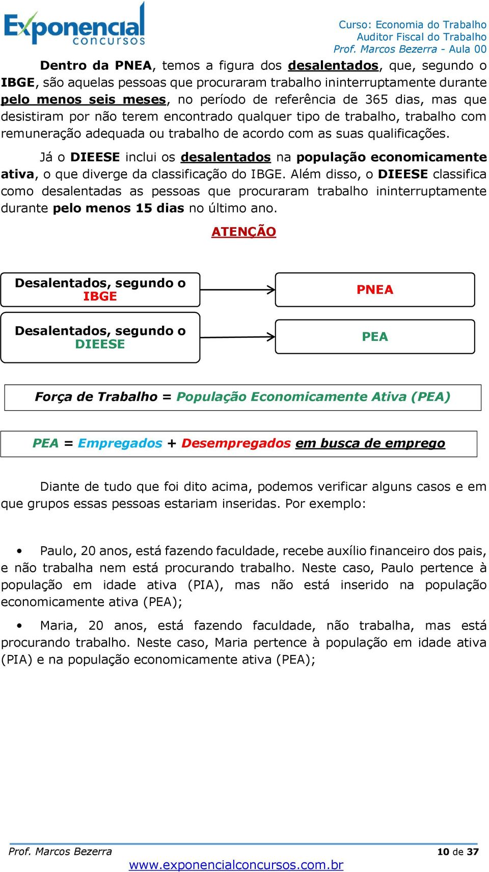 Já o DIEESE inclui os desalentados na população economicamente ativa, o que diverge da classificação do IBGE.