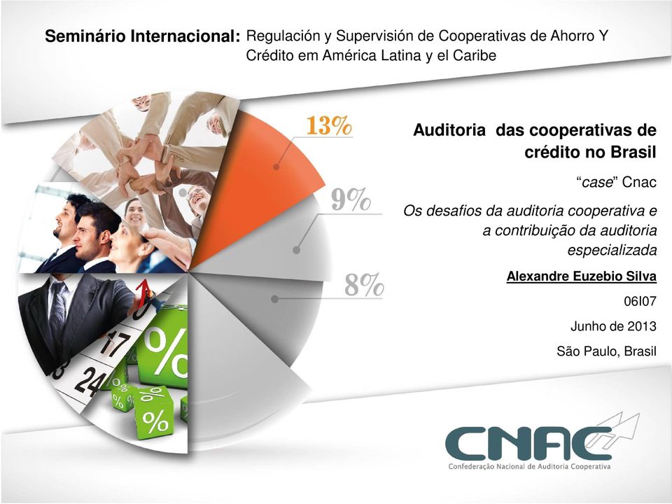 Brasil case Cnac Os desafios da auditoria cooperativa e a contribuição da