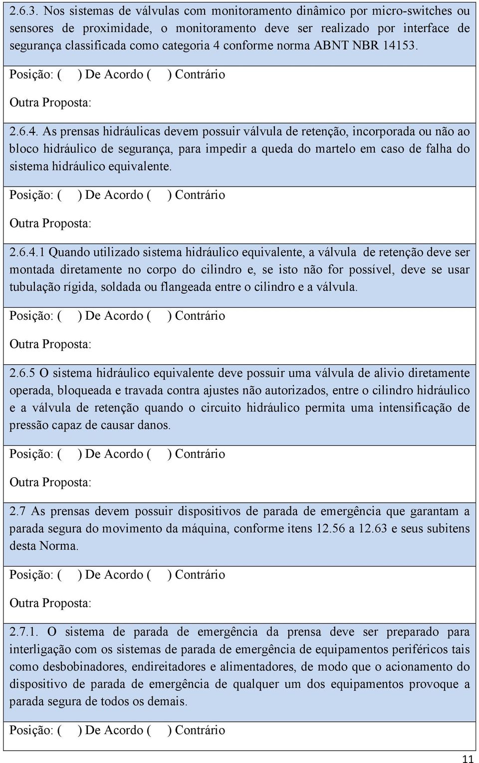 norma ABNT NBR 141