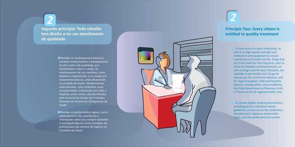 Os medicamentos de uso contínuo, como diabetes e hipertensão, e os usados em tratamentos básicos, estão disponíveis na Unidade de Saúde.