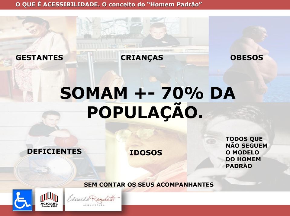 OBESOS SOMAM +- 70% DA POPULAÇÃO.