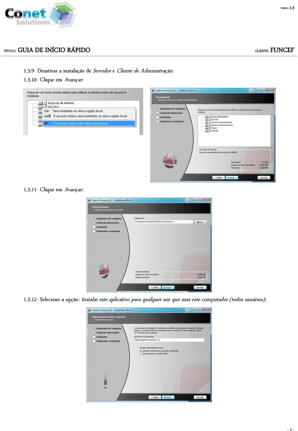 3.12- Selecione a opção: Instalar este aplicativo para