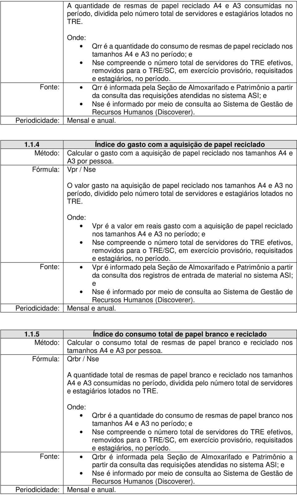 provisório, requisitados e estagiários, no período.