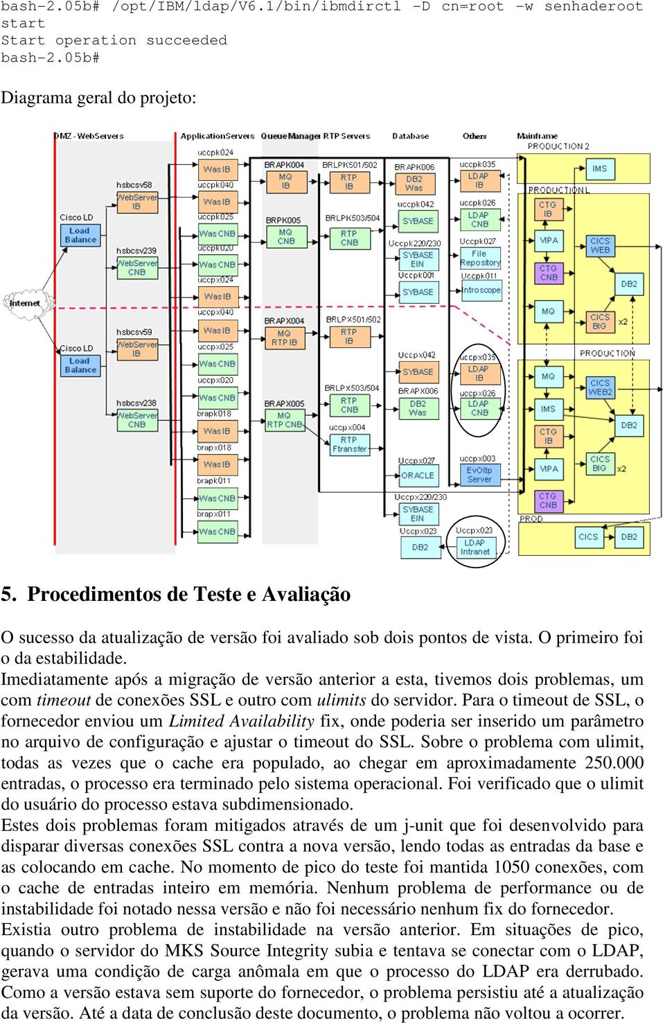 Imediatamente após a migração de versão anterior a esta, tivemos dois problemas, um com timeout de conexões SSL e outro com ulimits do servidor.