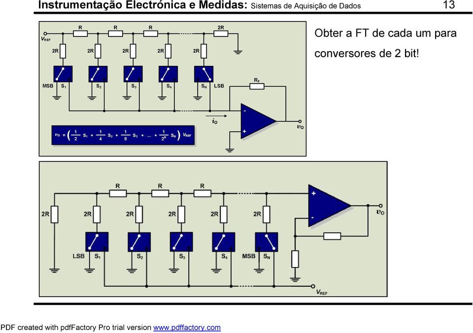 Aquisição de Dados 13 Obter a