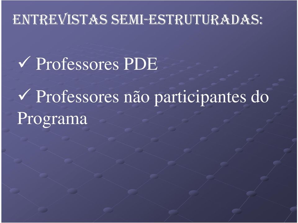 Professores PDE