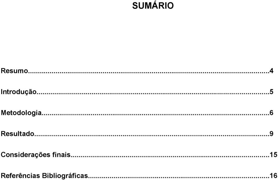 ..9 Considerações finais.