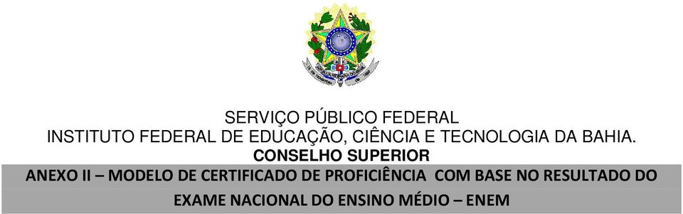 PROFICIÊNCIA COM BASE NO