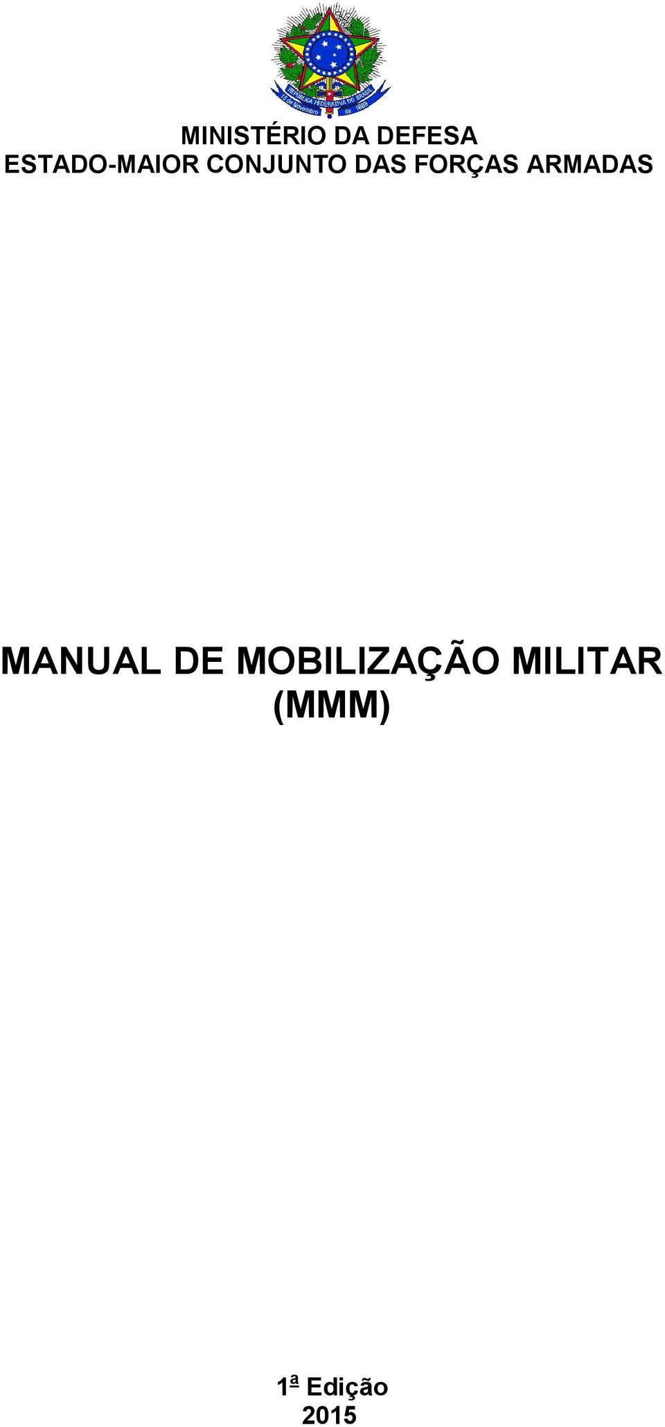 FORÇAS ARMADAS MANUAL DE