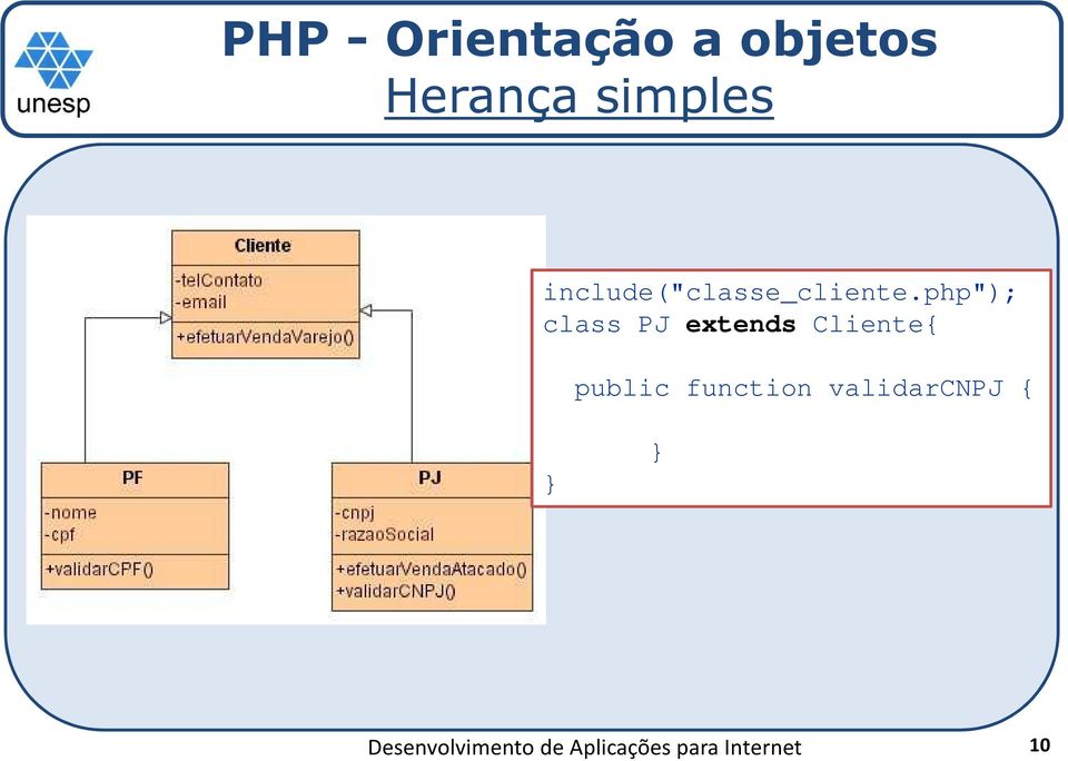 php"); class PJ extends