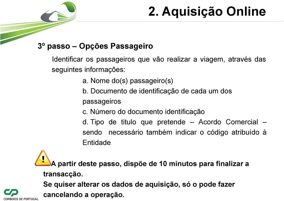 Número do documento identificação d.