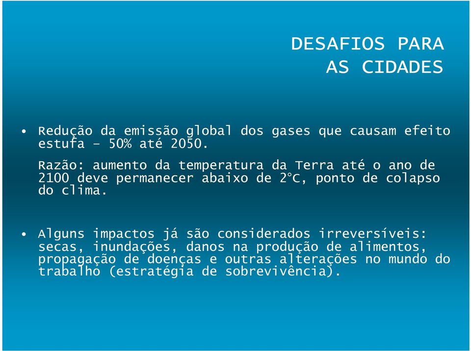 colapso do clima.