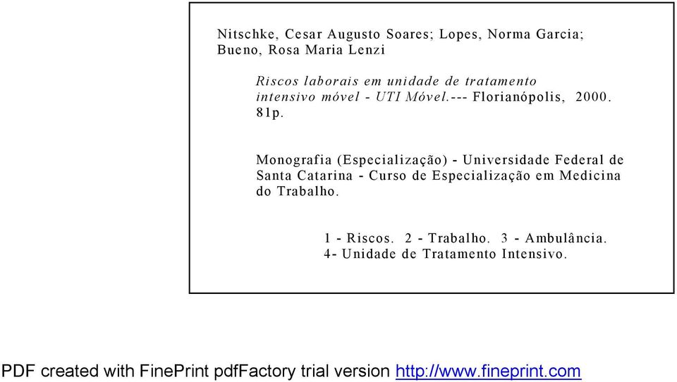 Monografia (Especialização) - Universidade Federal de Santa Catarina - Curso de